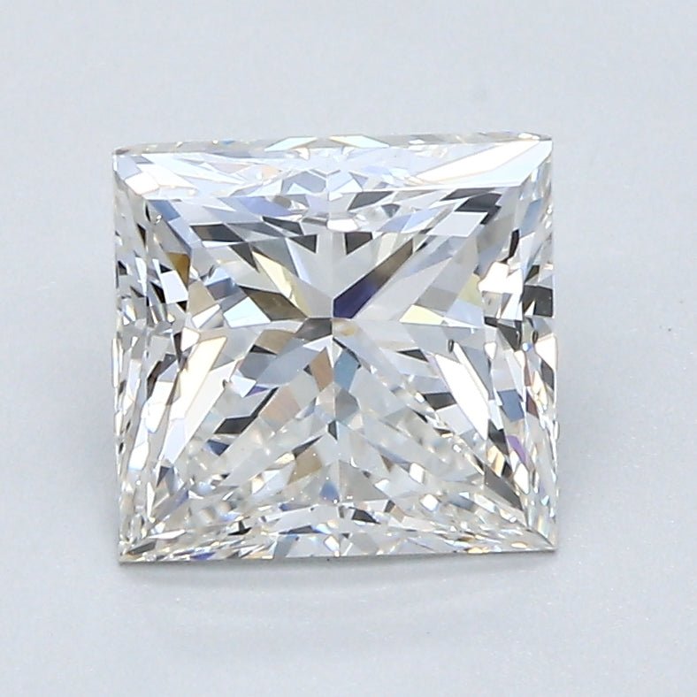 2 Carat PRINCESS - Natural Diamond - 2 - H - SI1 - VG - VG - f - Diamonds By Rothschild
