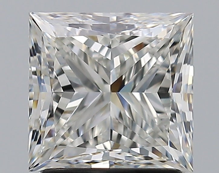 2 Carat Princess - Natural Diamond - 2 - H - VS1 - VG - EX - EX - Diamonds By Rothschild