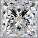 2 Carat Princess - Natural Diamond - 2.01 - D - SI1 - EX - VG - Diamonds By Rothschild