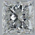 2 Carat Princess - Natural Diamond - 2.01 - H - SI1 - VG - EX - EX - Diamonds By Rothschild