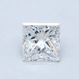 2 Carat Princess - Natural Diamond - 2.02 - D - VS2 - VG - VG - VG - Diamonds By Rothschild