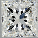 2 Carat PRINCESS - Natural Diamond - 2.02 - I - VS2 - EX - EX - Diamonds By Rothschild