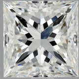 2 Carat PRINCESS - Natural Diamond - 2.02 - I - VS2 - EX - EX - Diamonds By Rothschild