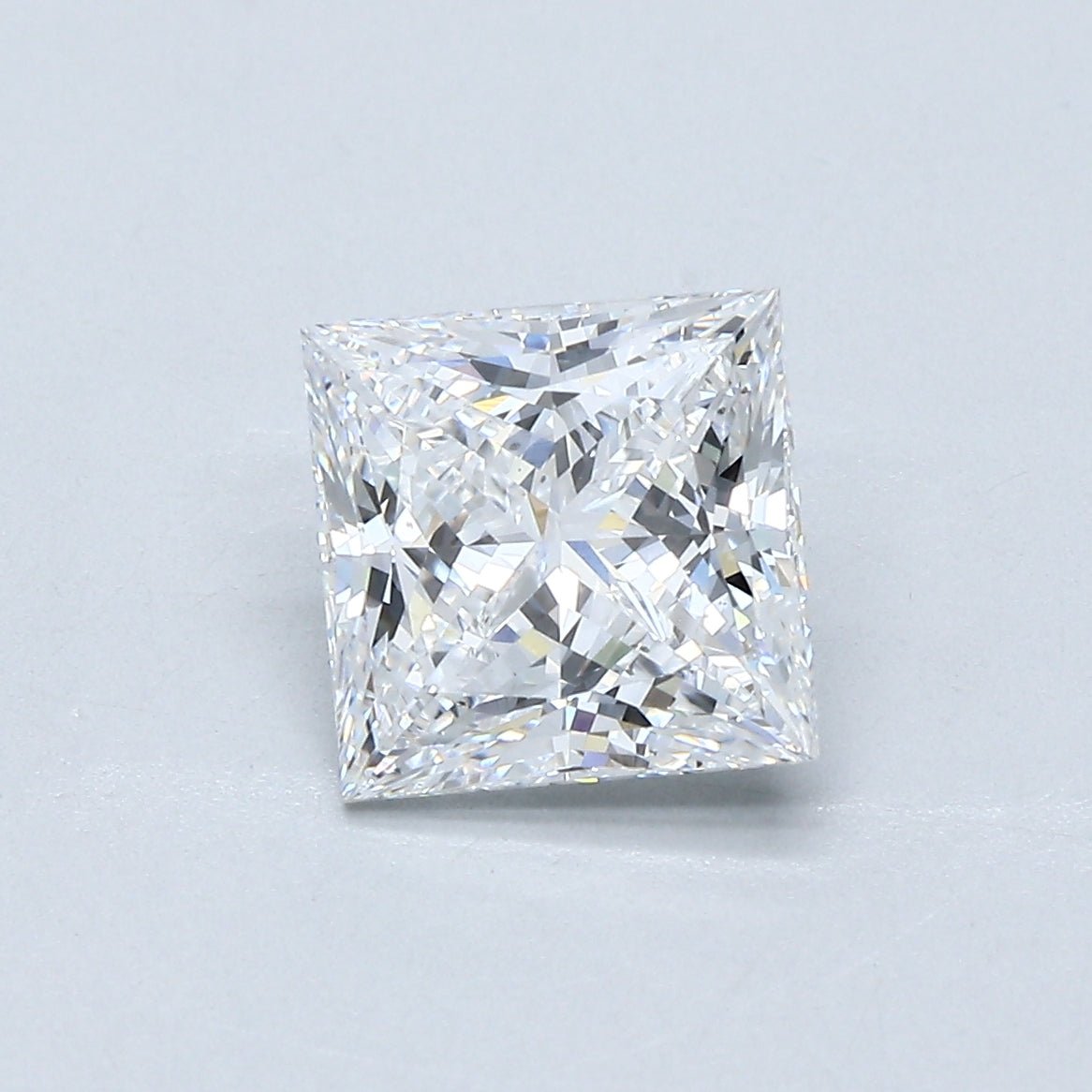 2 Carat Princess - Natural Diamond - 2.07 - D - VS2 - VG - VG - VG - Diamonds By Rothschild