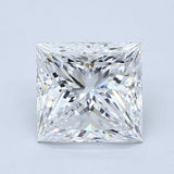 2 Carat Princess - Natural Diamond - 2.22 - D - SI1 - VG - EX - VG - Diamonds By Rothschild