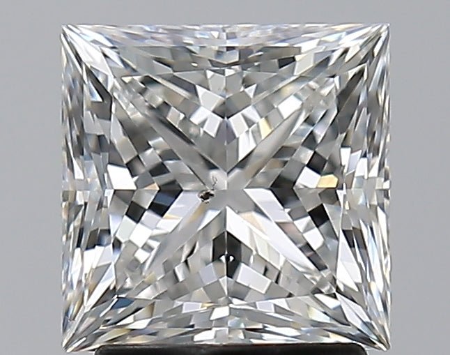 2 Carat Princess - Natural Diamond - 2.27 - G - SI1 - VG - EX - EX - Diamonds By Rothschild