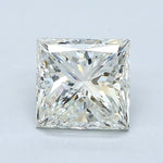 2 Carat PRINCESS - Natural Diamond - 2.31 - J - SI2 - VG - EX - G - Diamonds By Rothschild