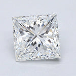 2 Carat PRINCESS - Natural Diamond - F - VS1 - 2.01 - EX - EX - VG - Diamonds By Rothschild