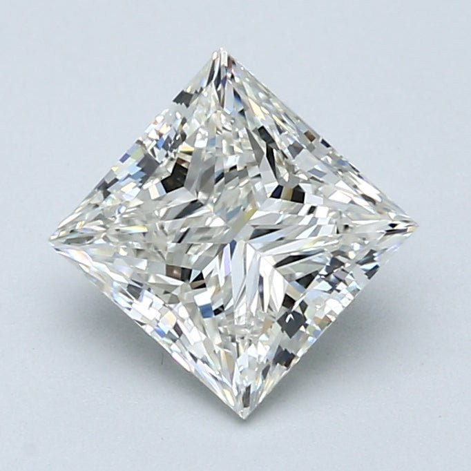 2 Carat PRINCESS - Natural Diamond - J - VS2 - 1.9 - VG - EX - EX - Diamonds By Rothschild