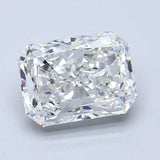 2 Carat Radiant - Natural Diamond - 1.8 - G - Very Slightly Included - EX - EX - VG - Diamonds By Rothschild
