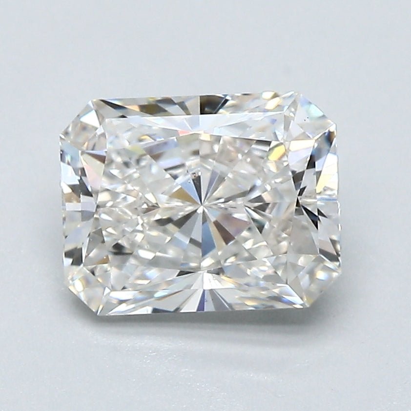 2 Carat RADIANT - Natural Diamond - 1.8 - H - VS2 - VG - EX - EX - Diamonds By Rothschild