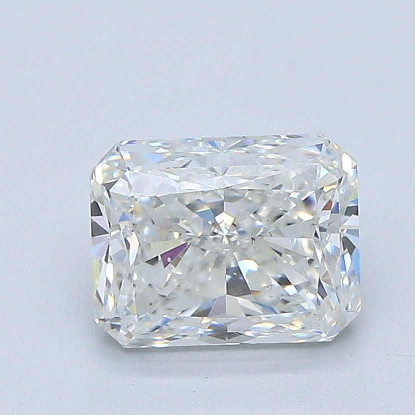 2 Carat Radiant - Natural Diamond - 1.81 - H - SI1 - G - EX - EX - Diamonds By Rothschild