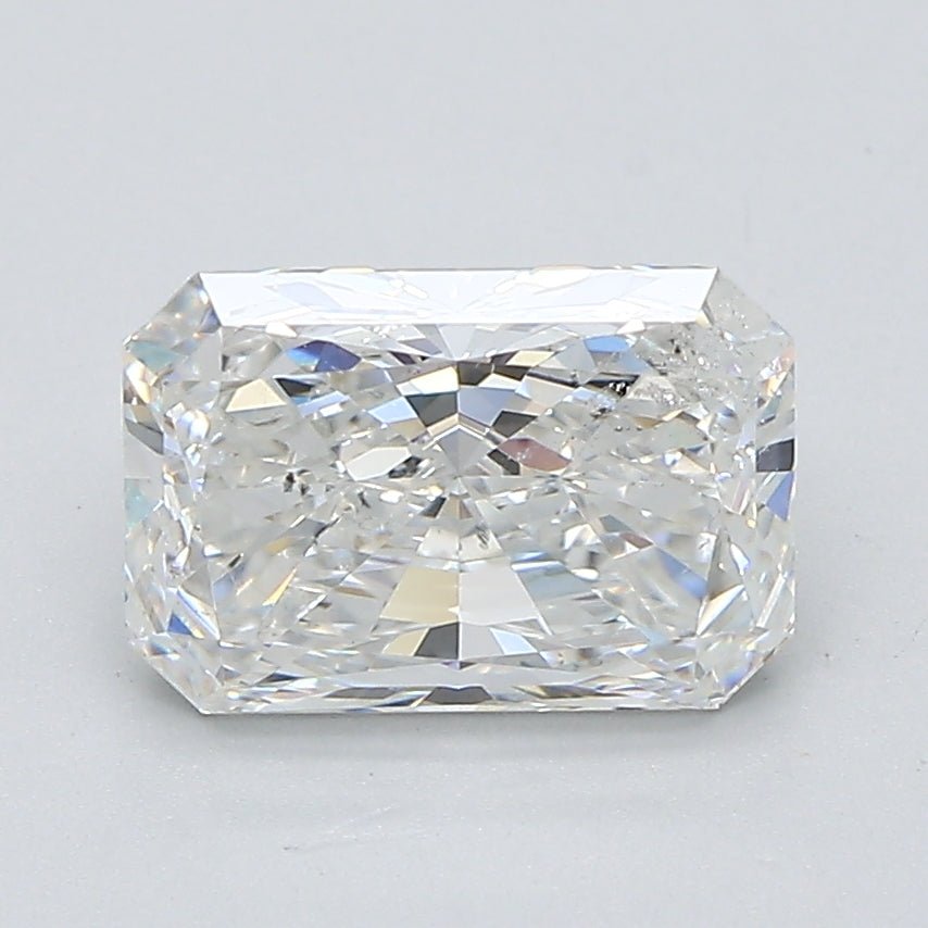 2 Carat Radiant - Natural Diamond - 1.83 - F - I1 - EX - EX - Diamonds By Rothschild