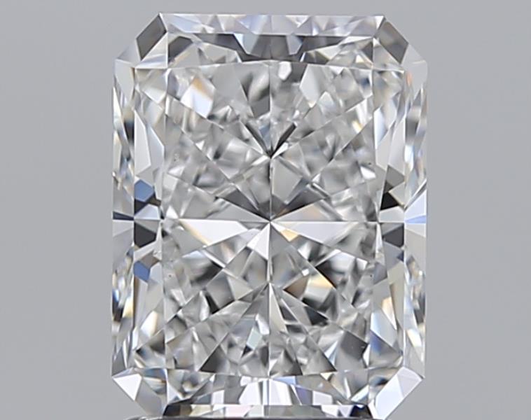 2 Carat Radiant - Natural Diamond - 2 - E - VS1 - VG - EX - EX - Diamonds By Rothschild