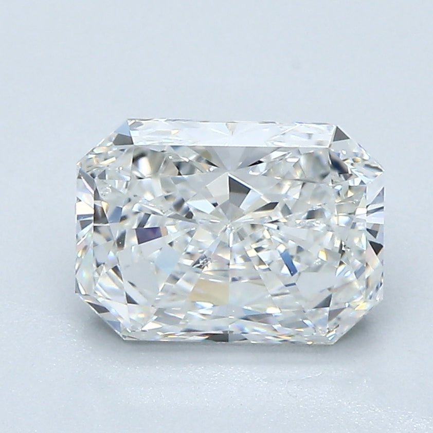 2 Carat RADIANT - Natural Diamond - 2 - G - SI1 - VG - EX - VG - Diamonds By Rothschild