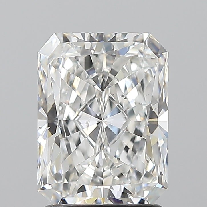 2 Carat Radiant - Natural Diamond - 2.01 - F - SI1 - EX - EX - Diamonds By Rothschild