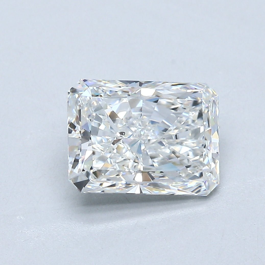 2 Carat Radiant - Natural Diamond - 2.01 - F - SI1 - VG - EX - EX - Diamonds By Rothschild