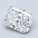 2 Carat RADIANT - Natural Diamond - 2.01 - F - SI1 - VG - EX - VG - Diamonds By Rothschild