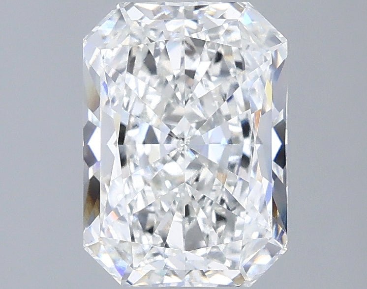 2 Carat Radiant - Natural Diamond - 2.01 - F - VS1 - VG - EX - EX - Diamonds By Rothschild