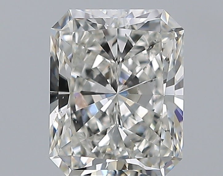 2 Carat Radiant - Natural Diamond - 2.01 - G - SI1 - VG - EX - EX - Diamonds By Rothschild