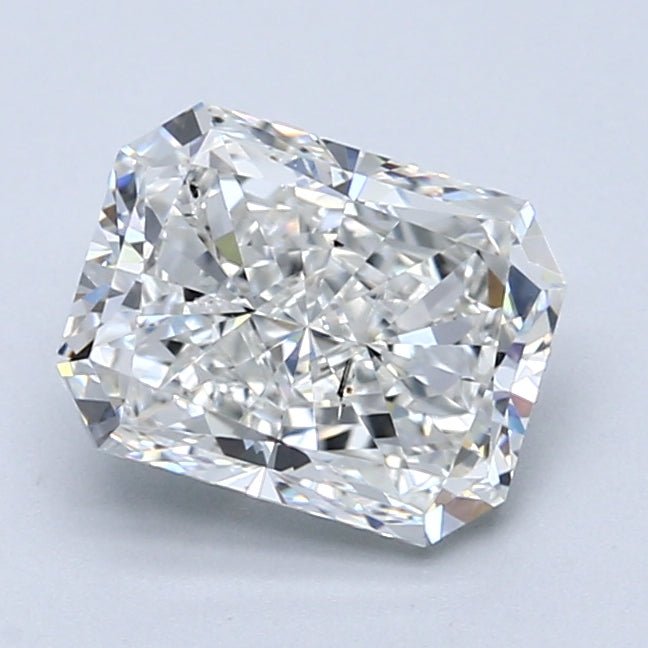 2 Carat Radiant - Natural Diamond - 2.01 - G - SI1 - VG - EX - VG - Diamonds By Rothschild