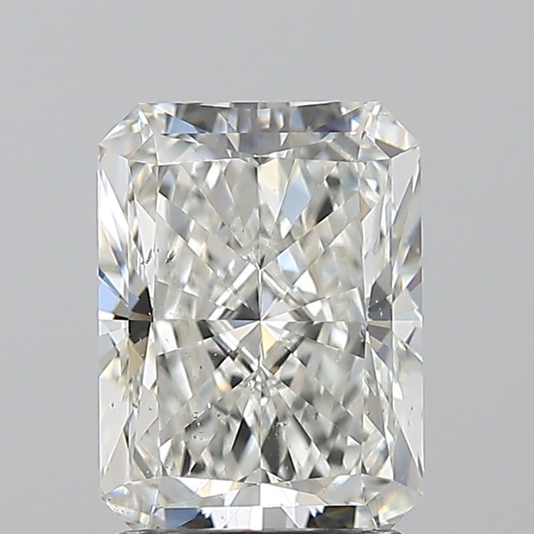 2 Carat Radiant - Natural Diamond - 2.01 - H - SI1 - EX - EX - Diamonds By Rothschild