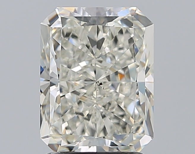 2 Carat Radiant - Natural Diamond - 2.01 - J - SI1 - EX - EX - EX - Diamonds By Rothschild