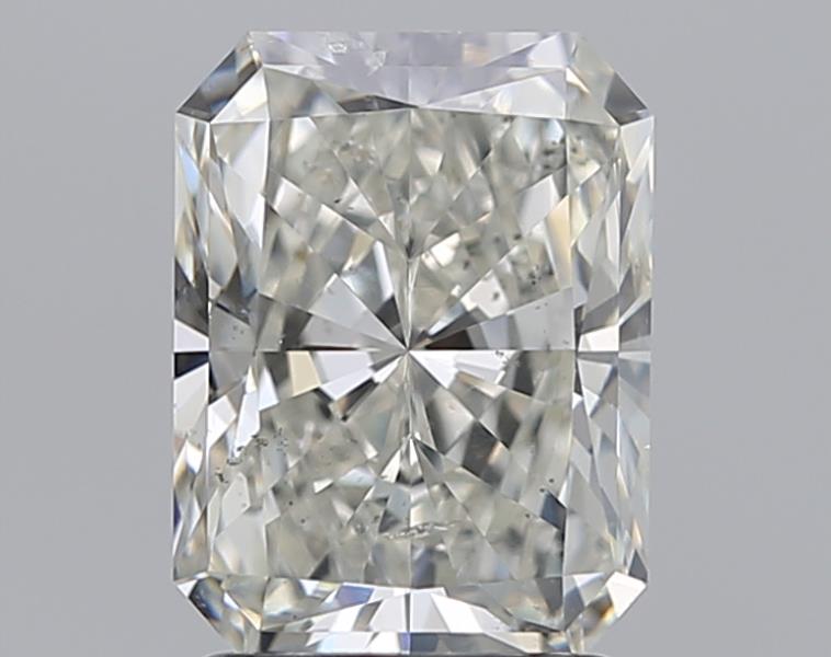 2 Carat Radiant - Natural Diamond - 2.01 - J - SI2 - VG - EX - EX - Diamonds By Rothschild