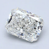 2 Carat Radiant - Natural Diamond - 2.01 - J - SI2 - VG - EX - VG - Diamonds By Rothschild