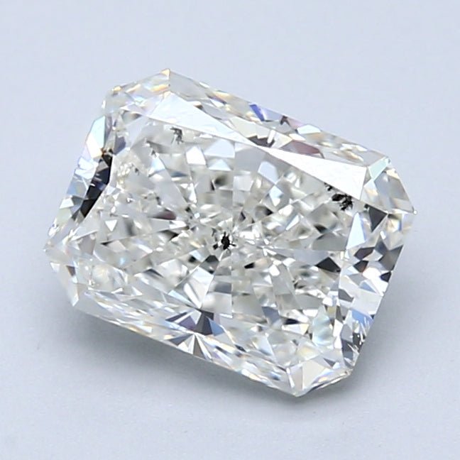 2 Carat Radiant - Natural Diamond - 2.01 - J - SI2 - VG - EX - VG - Diamonds By Rothschild