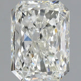 2 Carat Radiant - Natural Diamond - 2.01 - J - VS2 - VG - EX - EX - Diamonds By Rothschild