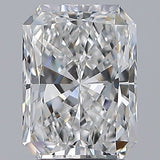 2 Carat Radiant - Natural Diamond - 2.02 - E - VVS2 - EX - EX - EX - Diamonds By Rothschild