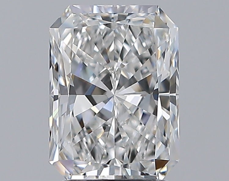 2 Carat Radiant - Natural Diamond - 2.02 - E - VVS2 - EX - EX - EX - Diamonds By Rothschild