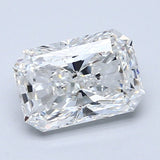 2 Carat Radiant - Natural Diamond - 2.03 - F - SI2 - VG - EX - VG - Diamonds By Rothschild