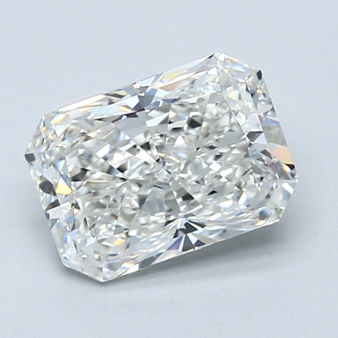 2 Carat Radiant - Natural Diamond - 2.03 - H - VS2 - VG - EX - VG - Diamonds By Rothschild