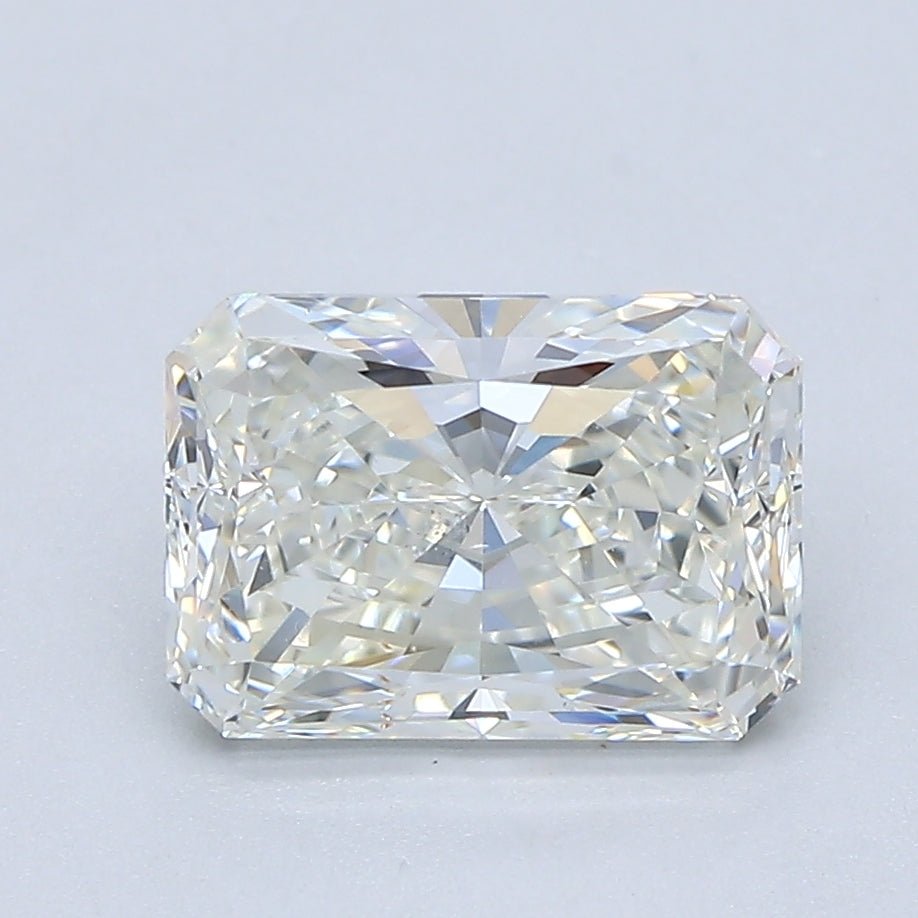 2 Carat Radiant - Natural Diamond - 2.11 - J - SI1 - EX - EX - Diamonds By Rothschild