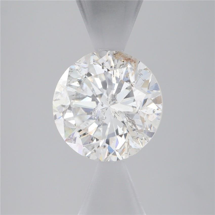 2 Carat Round Cut Diamond - I I2 - 2.11ct - 240818 - Diamonds By Rothschild