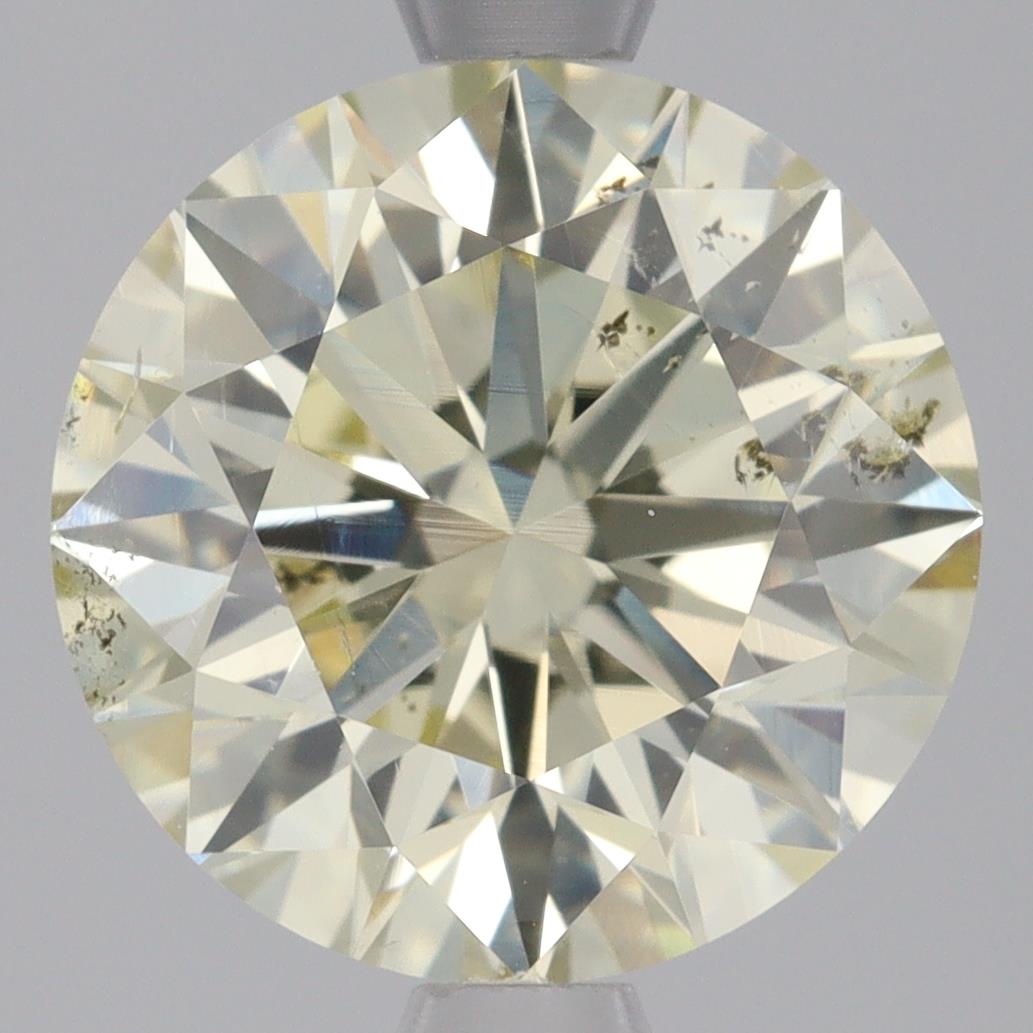 2 Carat Round Cut Diamond - Q - R SI2 - 2.08ct - 157848 - Diamonds By Rothschild