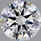 2 Carat Round Cut Natural Diamond - E SI2 - 2.0ct - EX Symmetry Grade - Diamonds By Rothschild