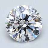 2 Carat Round Cut Natural Diamond - E VS1 - 1.85ct - VG Cut Grade - Diamonds By Rothschild