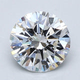 2 Carat Round Cut Natural Diamond - E VVS1 - 2.05ct - EX Cut Grade - Diamonds By Rothschild