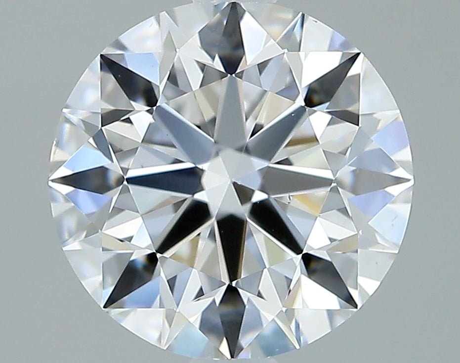 2 Carat Round - Natural Diamond - 1.8 - D - VS1 - EX - EX - EX - Diamonds By Rothschild