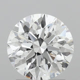2 Carat Round - Natural Diamond - 1.8 - D - VVS1 - EX - EX - EX - Diamonds By Rothschild