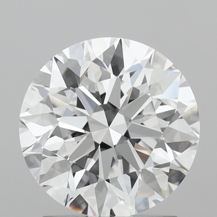 2 Carat Round - Natural Diamond - 1.8 - D - VVS1 - EX - EX - EX - Diamonds By Rothschild