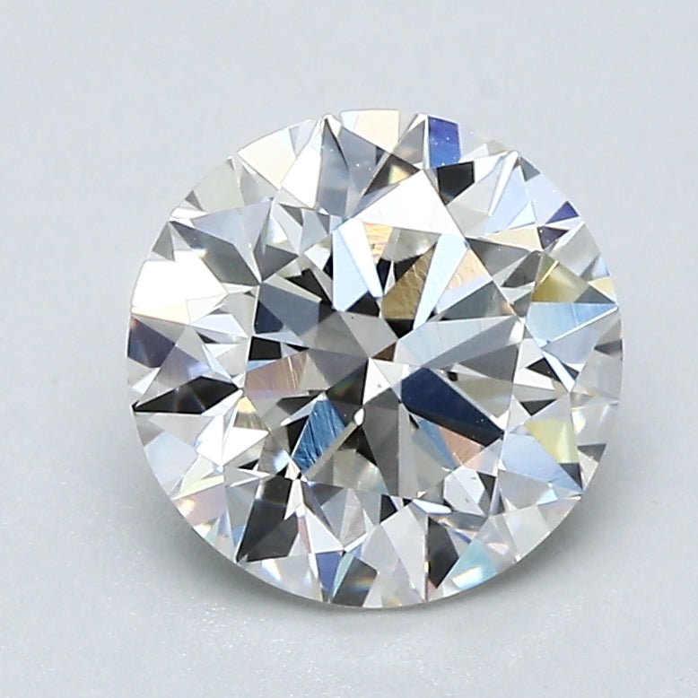 2 Carat Round - Natural Diamond - 1.8 - G - VS2 - EX - EX - EX - Diamonds By Rothschild