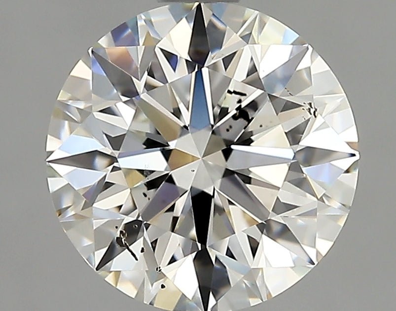 2 Carat Round - Natural Diamond - 1.8 - H - SI2 - EX - EX - EX - Diamonds By Rothschild