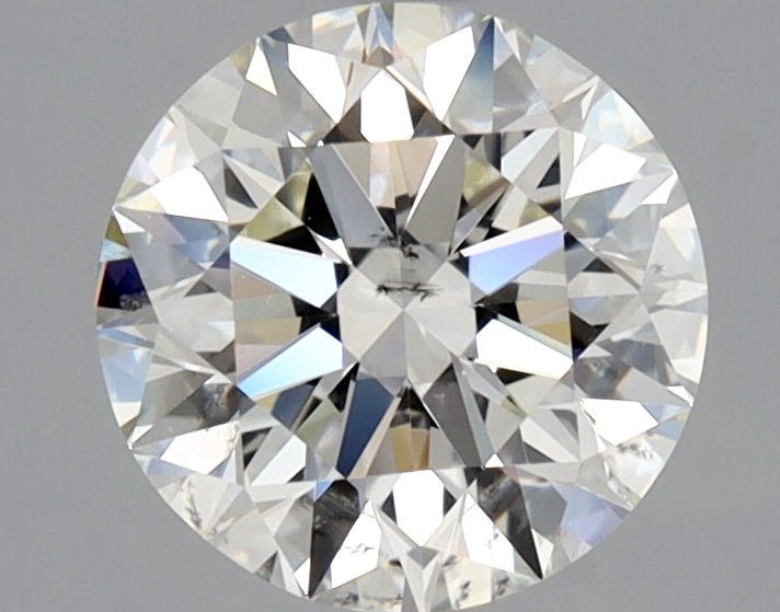 2 Carat Round - Natural Diamond - 1.8 - I - SI1 - EX - EX - Diamonds By Rothschild