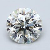 2 Carat Round - Natural Diamond - 1.8 - J - VS2 - EX - EX - EX - Diamonds By Rothschild