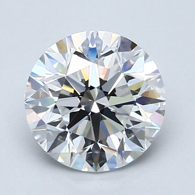 2 Carat Round - Natural Diamond - 1.81 - E - VS1 - EX - EX - EX - Diamonds By Rothschild