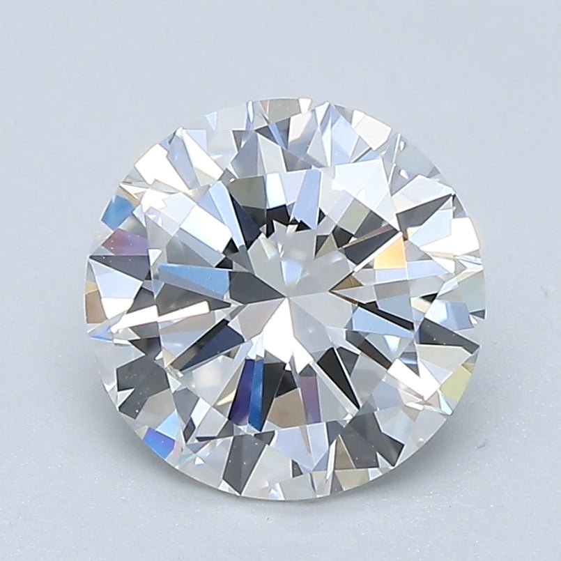 2 Carat Round - Natural Diamond - 1.81 - F - VVS1 - G - G - VG - Diamonds By Rothschild